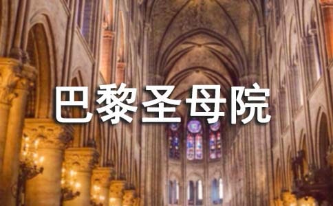 巴黎圣母院好词好句