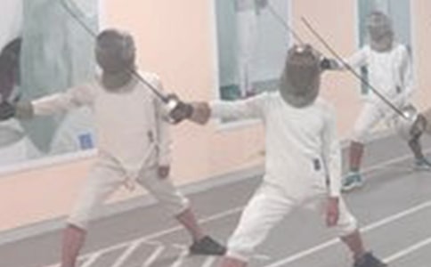 击剑表演作文优秀